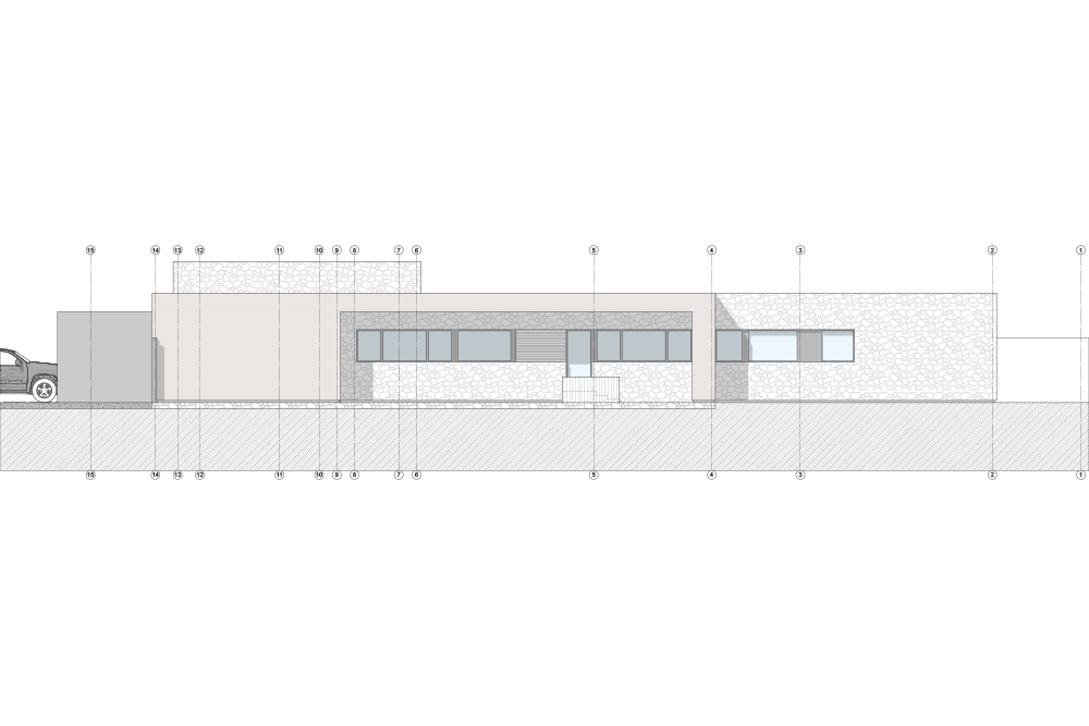 JFM Arquitecto - Planos de proyecto de Villa HH Sección 3