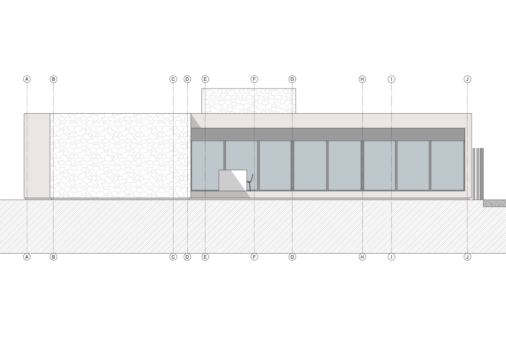 JFM Arquitecto - Planos de proyecto de Villa HH Sección 4