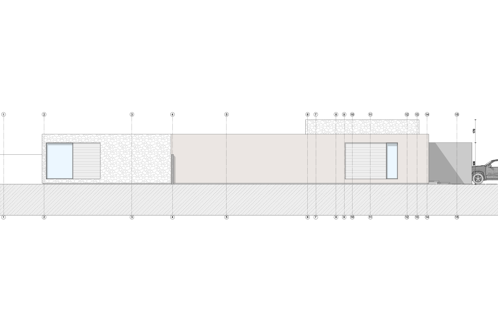 JFM Arquitecto - Planos de proyecto de Villa HH Sección 5