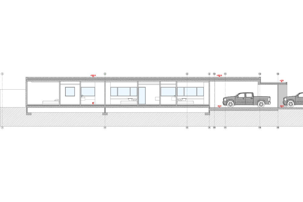 JFM Arquitecto - Planos de proyecto de Villa HH Sección 6