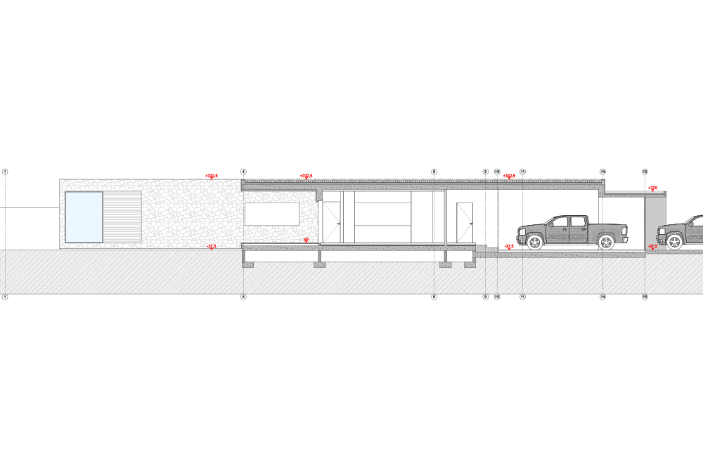 JFM Arquitecto - Planos de proyecto de Villa HH Sección 6