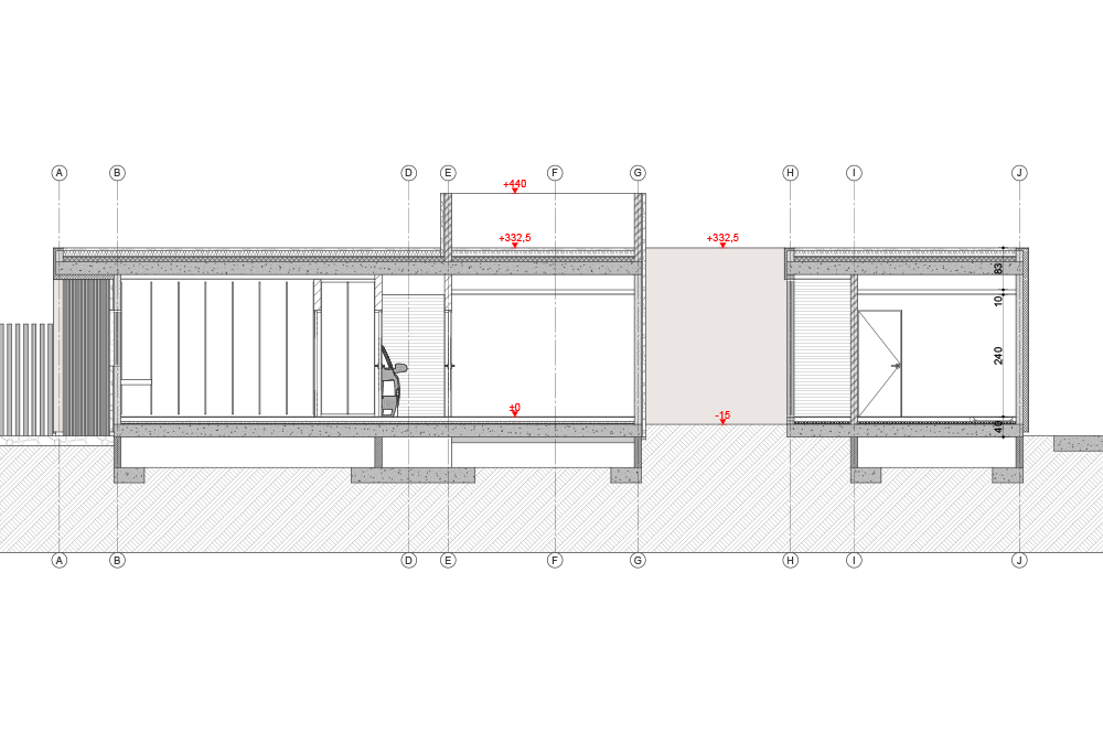 JFM Arquitecto - Planos de proyecto de Villa HH Sección 10